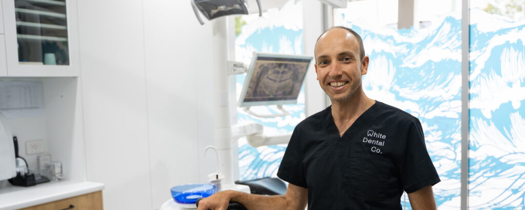 Our dentist, Dr Nick White, provides cosmetic dentistry in our beautiful rooms in Hervey Bay.